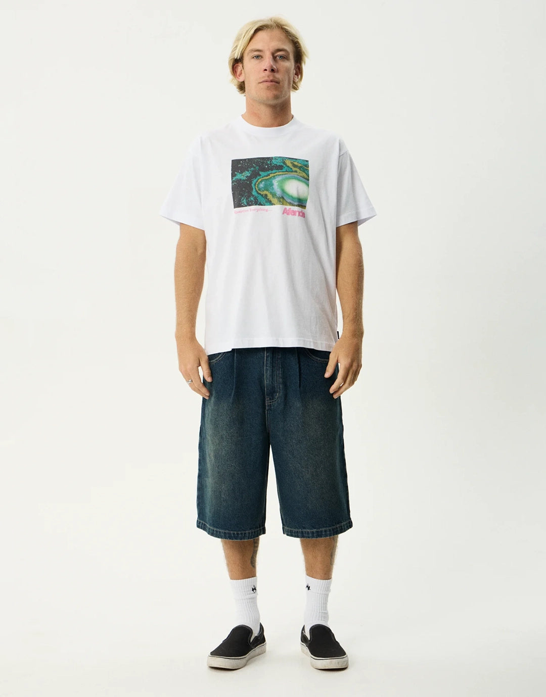 Space Race Boxy T-Shirt - White