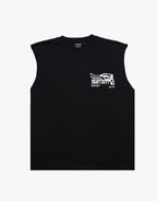 Heavy Duty Sleeveless T-Shirt - Black by Afends - view 8