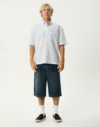 In-Hale Short Sleeve Shirt - White by Afends - view 3
