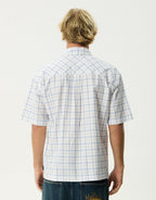 In-Hale Short Sleeve Shirt - White by Afends - view 6