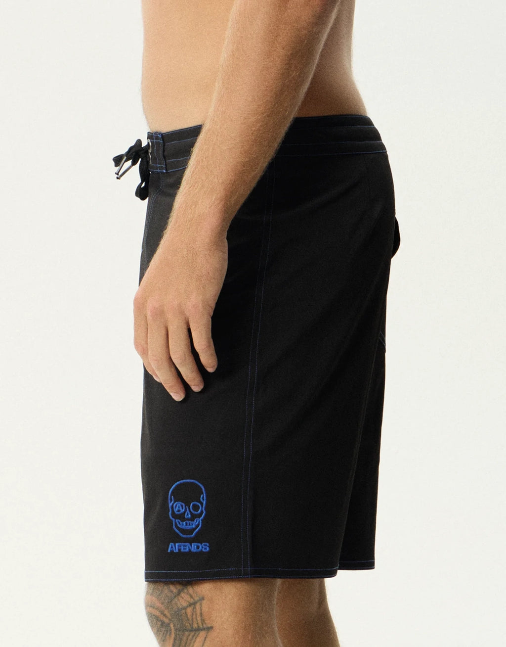 Skeletor Surf Related  19" Boardshorts - Black