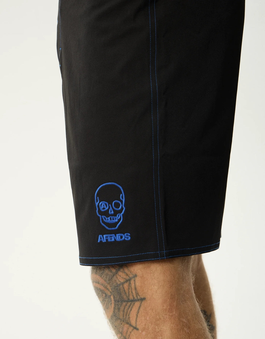 Skeletor Surf Related  19" Boardshorts - Black