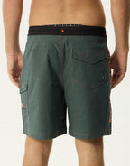 Petal Surf Related 18" Boardshorts - Pine by Afends - view 6