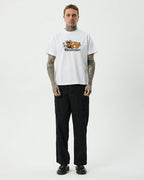 Maintenance Boxy Tee - White by Afends - view 6