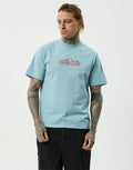 Angel Boy Retro T-Shirt - Washed Overcast by Afends