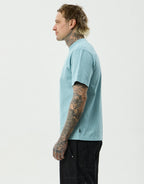 Angel Boy Retro T-Shirt - Washed Overcast by Afends - view 4