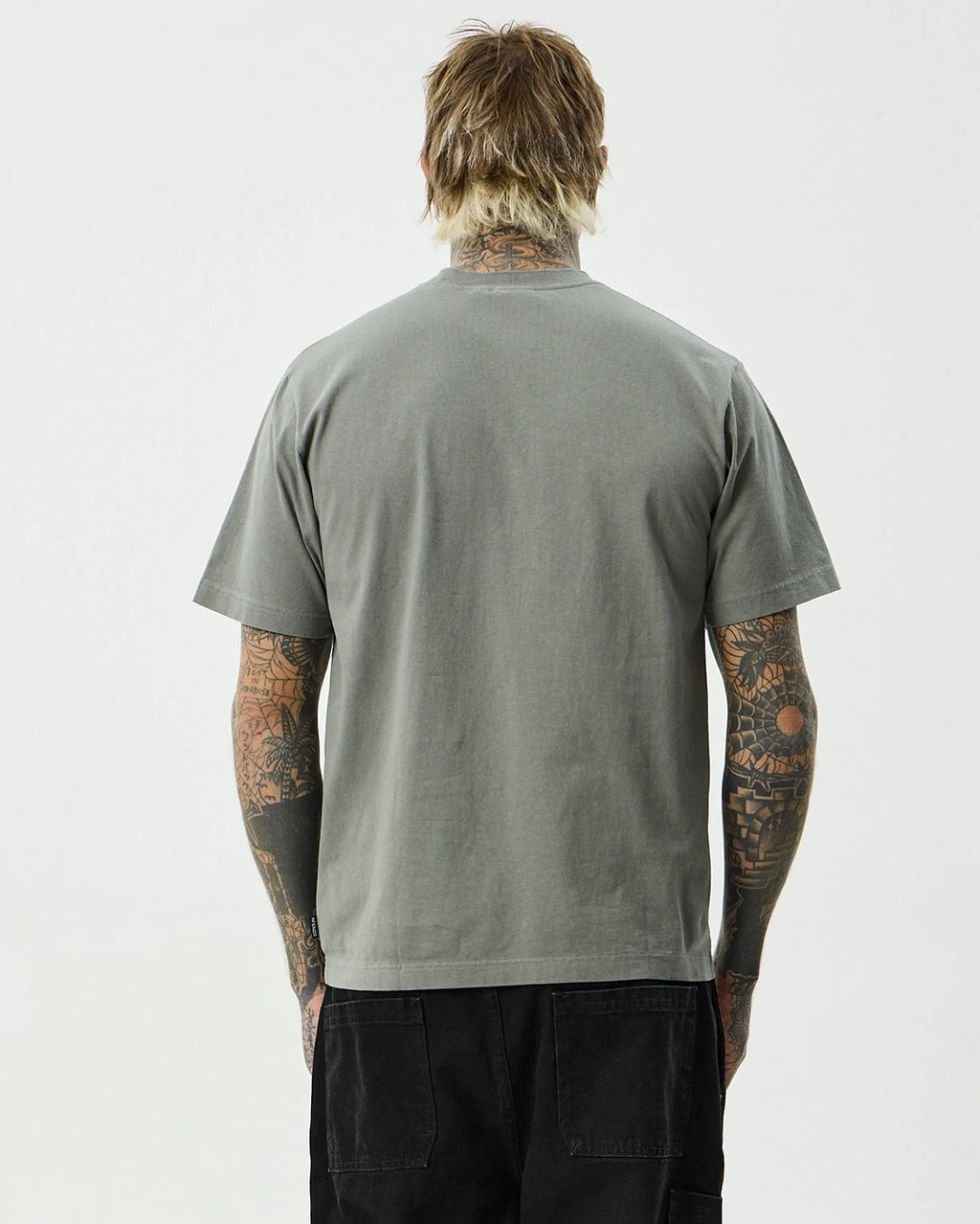 Angel Boy Retro Tee - Washed Sycamore by Afends - view 4