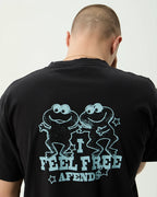 Sonoran Boxy Tee - Stone Black by Afends - view 7