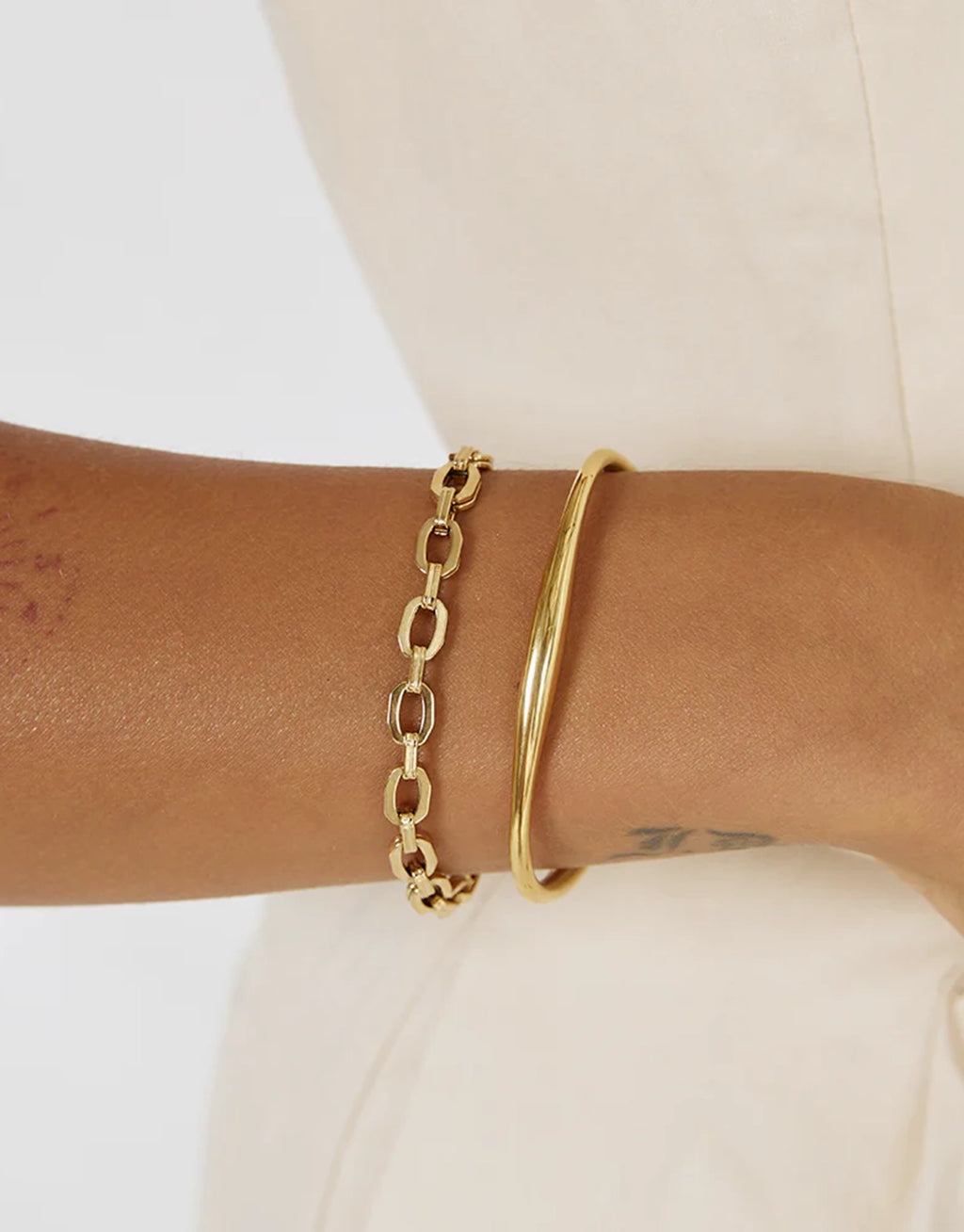 Madison Gold Cuff Bracelet