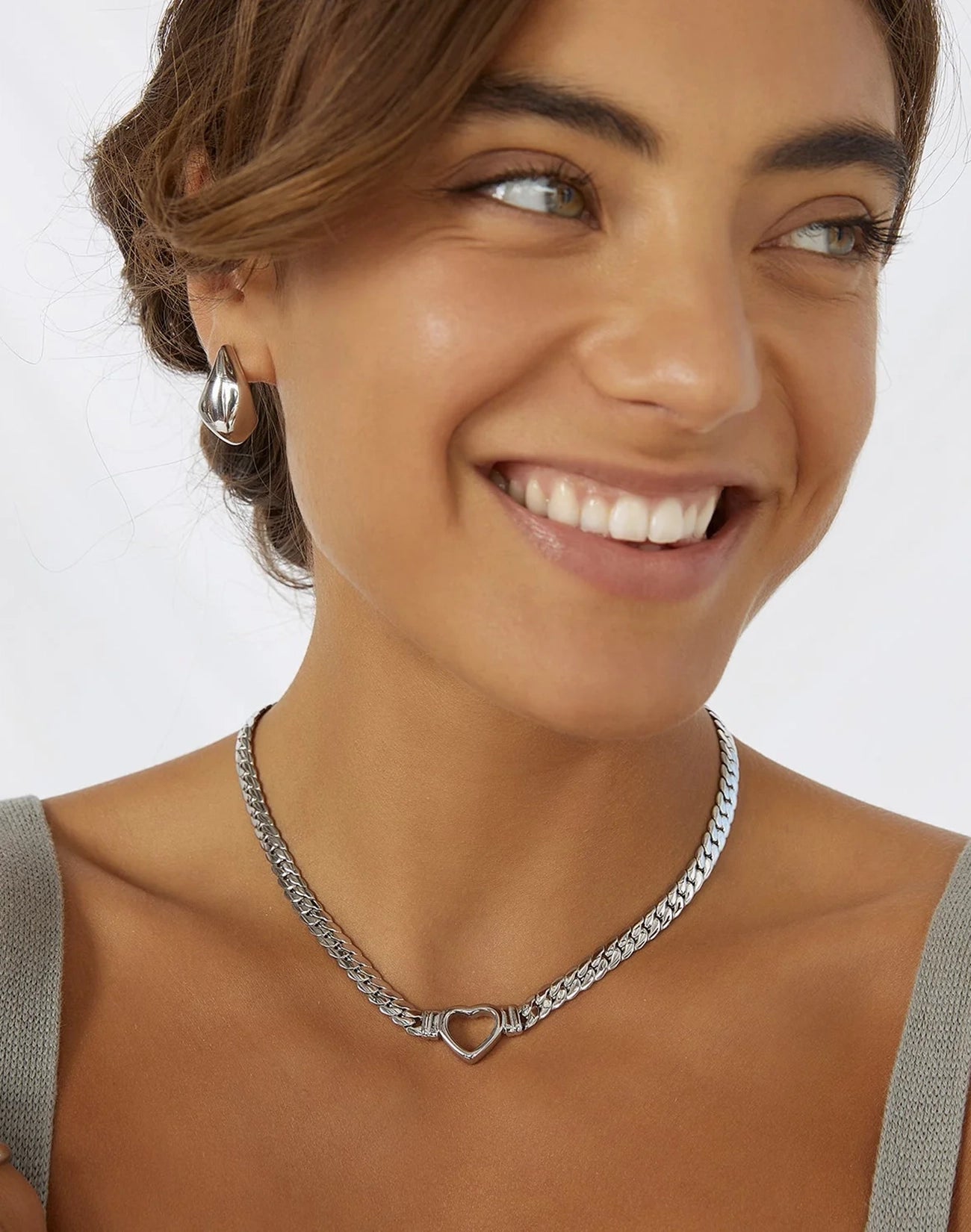 Delphine Silver Earrings