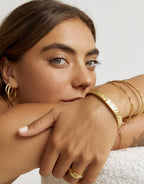 Santana Gold Bracelet by Arms of Eve - view 5