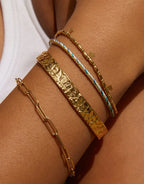 Santana Gold Bracelet by Arms of Eve - view 6