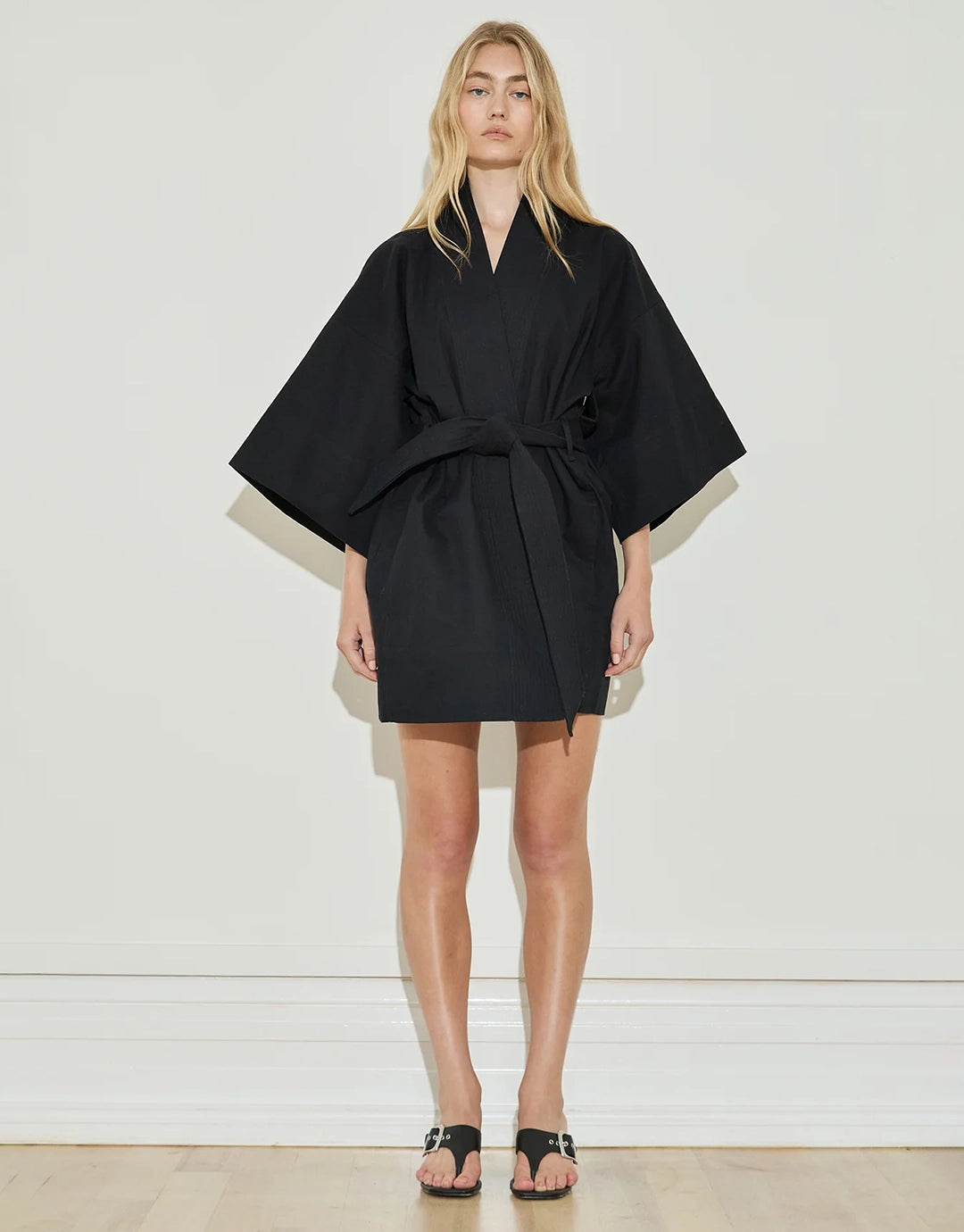 Kimono - Black by Maison Essentiele - view 2