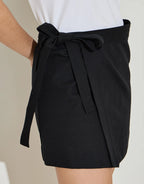 Kimono Skirt - Black by Maison Essentiele - view 2
