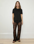 Lace Pants - Black by Maison Essentiele