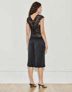 Lace Top - Black by Maison Essentiele - view 3
