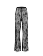 Lace Pants - Black by Maison Essentiele - view 3
