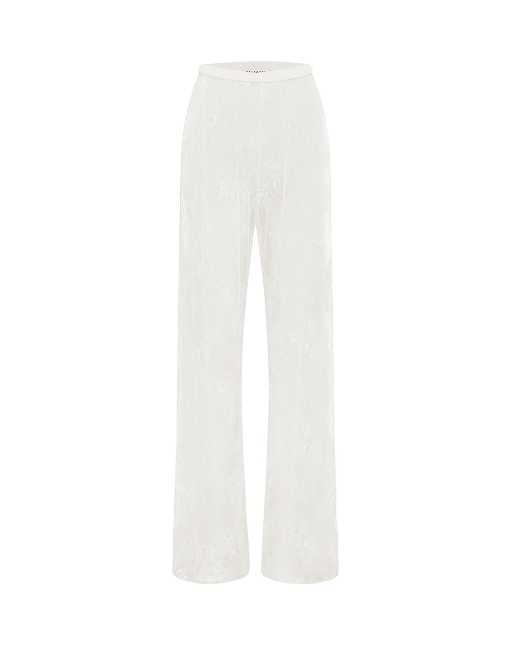 Lace Pants - Optic White