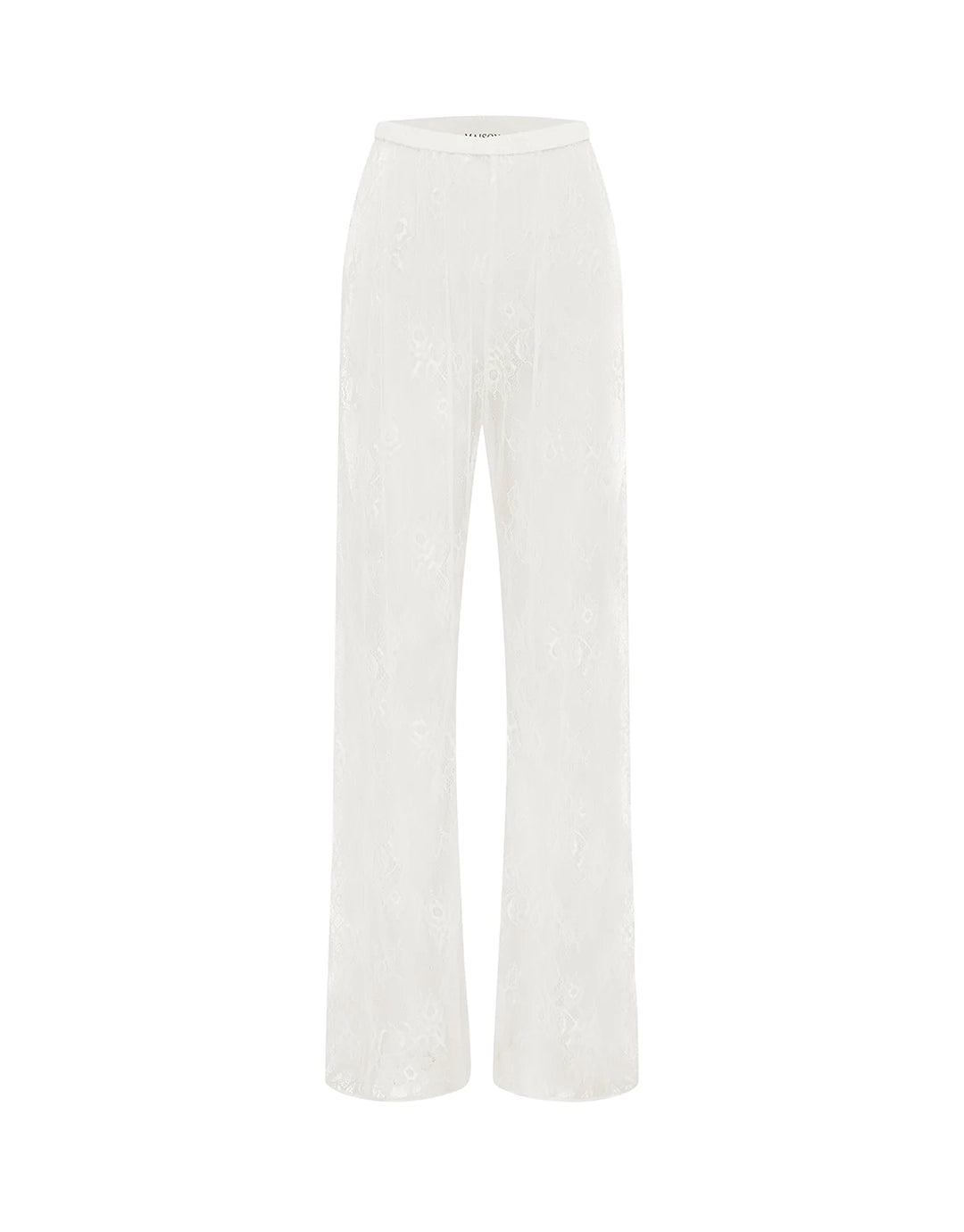 Lace Pants - Optic White