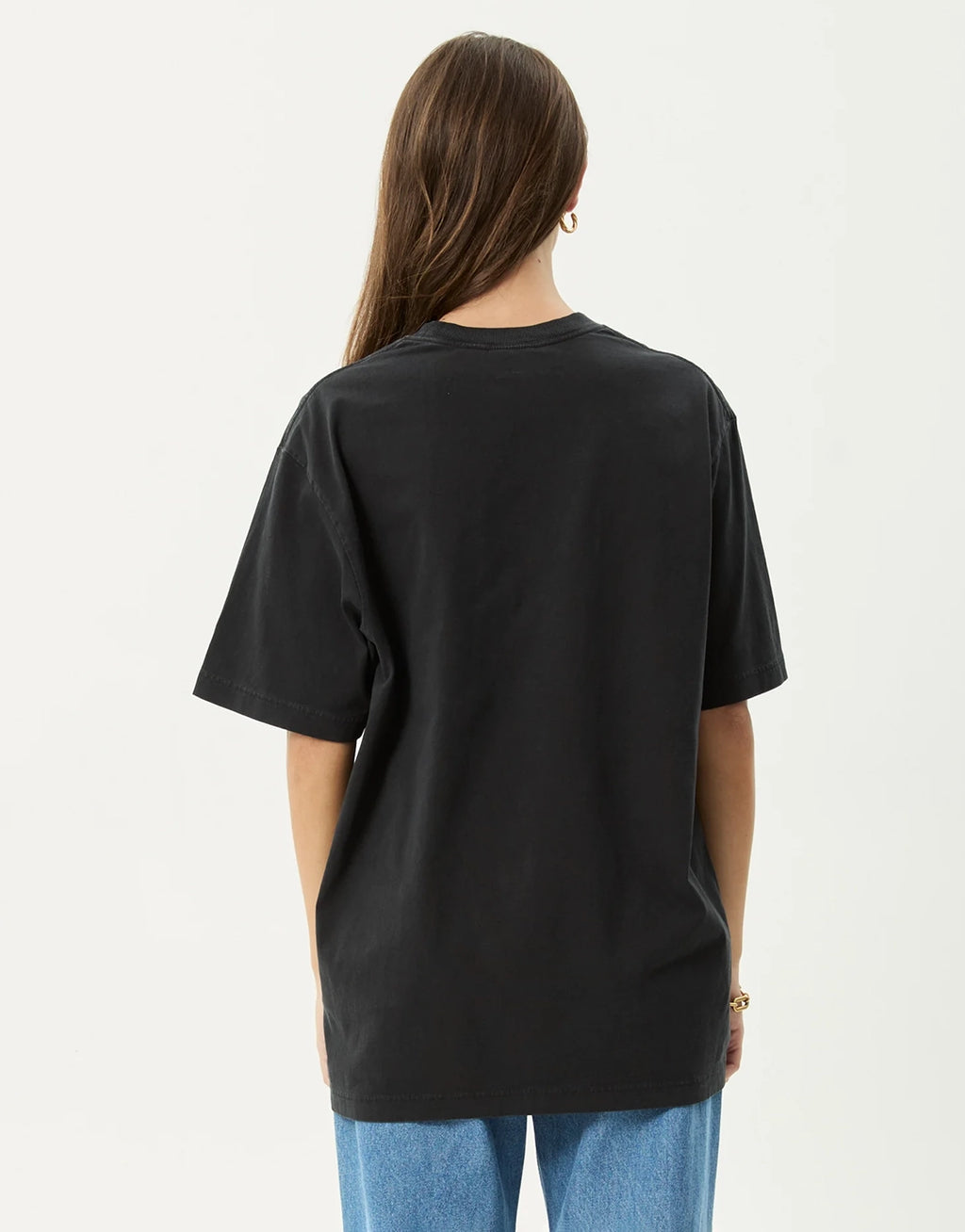 Abiza Retro T-Shirt - Stone Black