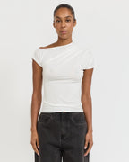Bebe Top - White by Miaou - view 4