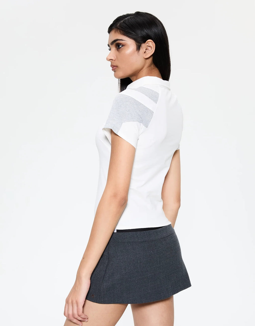 Paige Polo T-Shirt - White