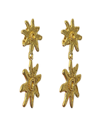 Mirabella Earings - Gold by Mountain and Moon - view 3