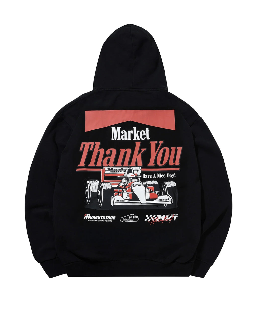 Have A Nice Race Hoodie - Black by Market - view 3