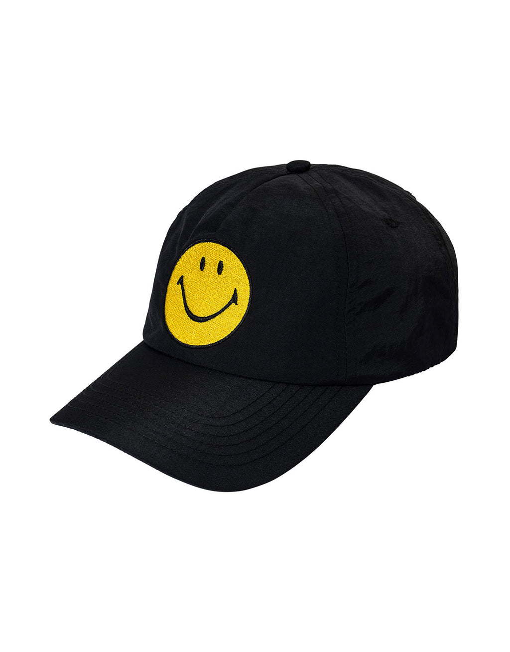 Smiley Classic 5 Panel Cap - Black by Market