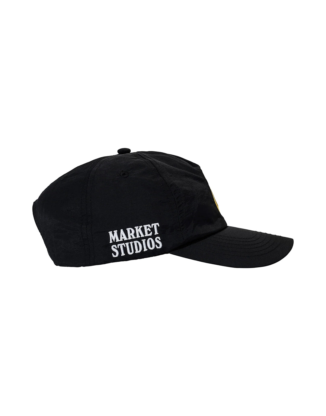 Smiley Classic 5 Panel Cap - Black by Market - view 3