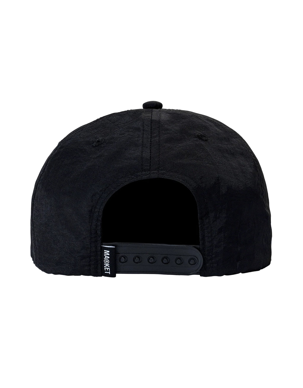 Smiley Classic 5 Panel Cap - Black by Market - view 4