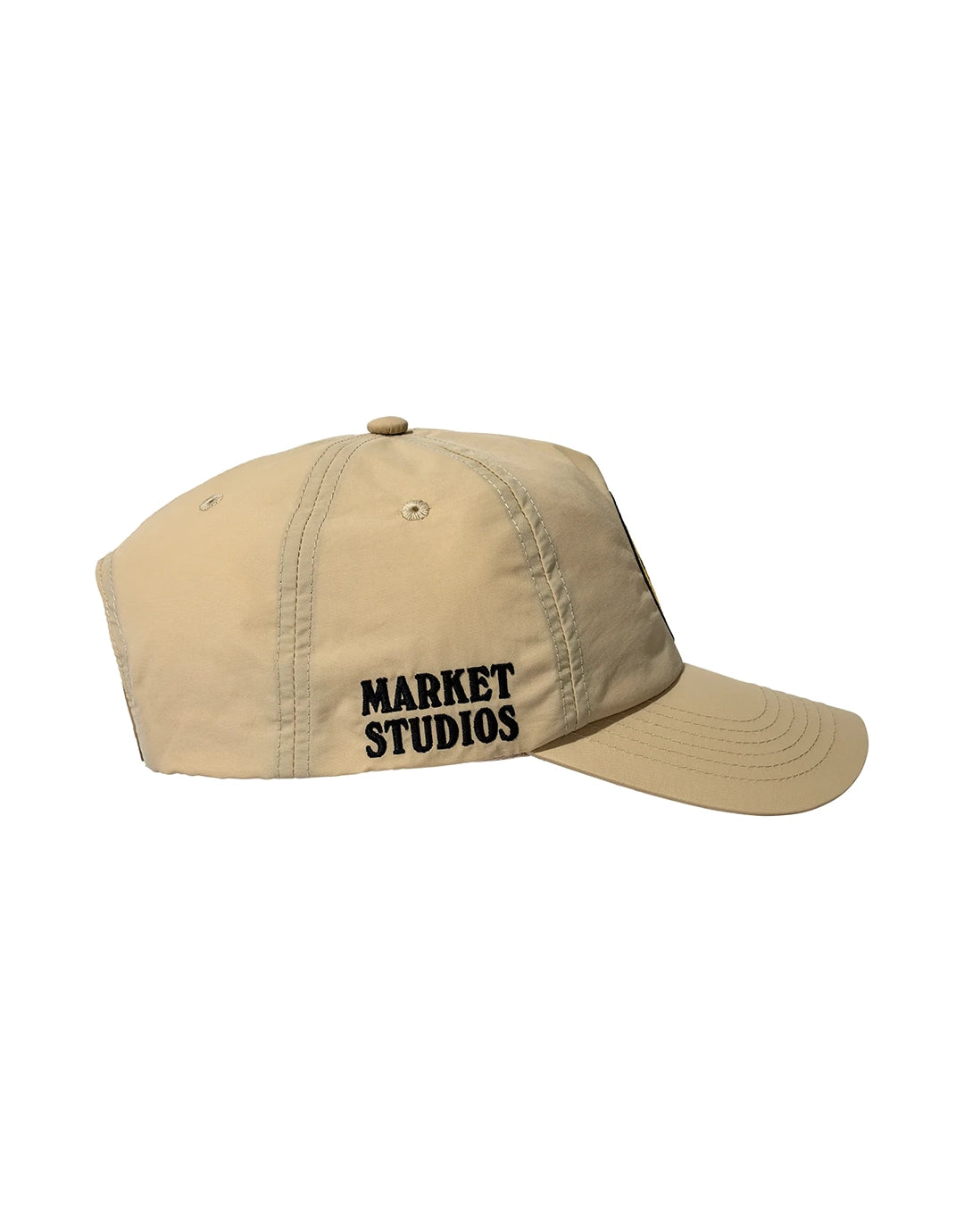 Smiley Classic 5 Panel Cap - Natural by Market - view 3