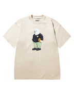 Smiley Polar Bear T-Shirt - Natural by Market