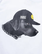 Smiley Dog Got Style T-Shirt - White by Market - view 2
