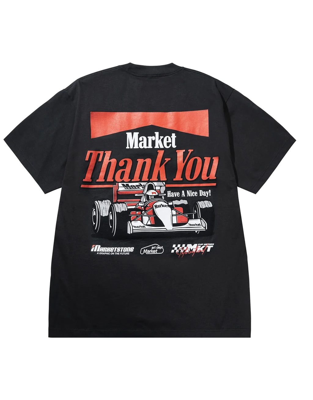 Have A Nice Race T-Shirt - Black by Market - view 2