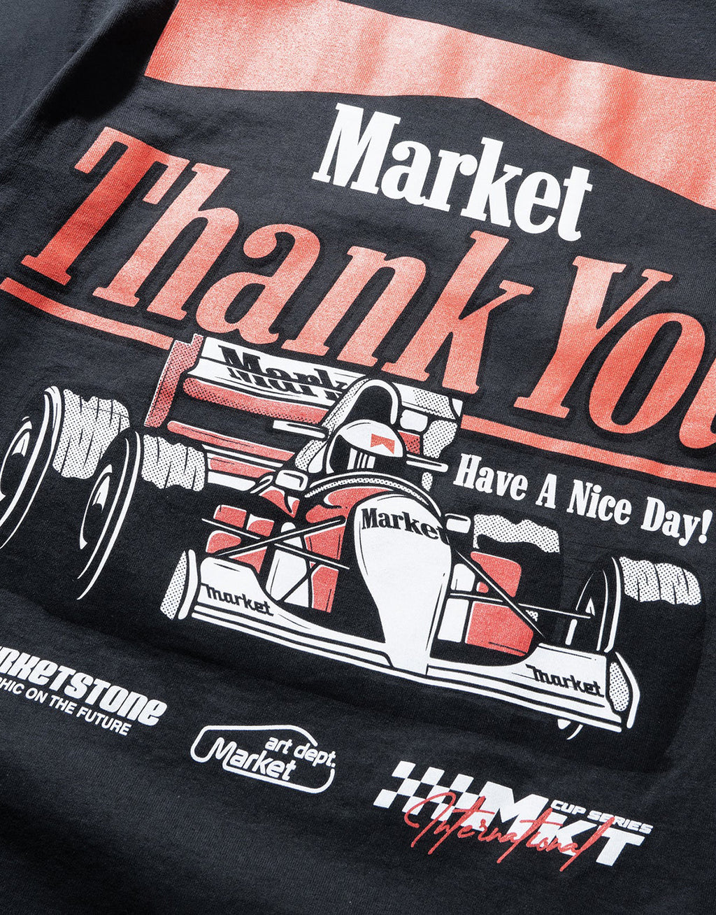 Have A Nice Race T-Shirt - Black by Market - view 4