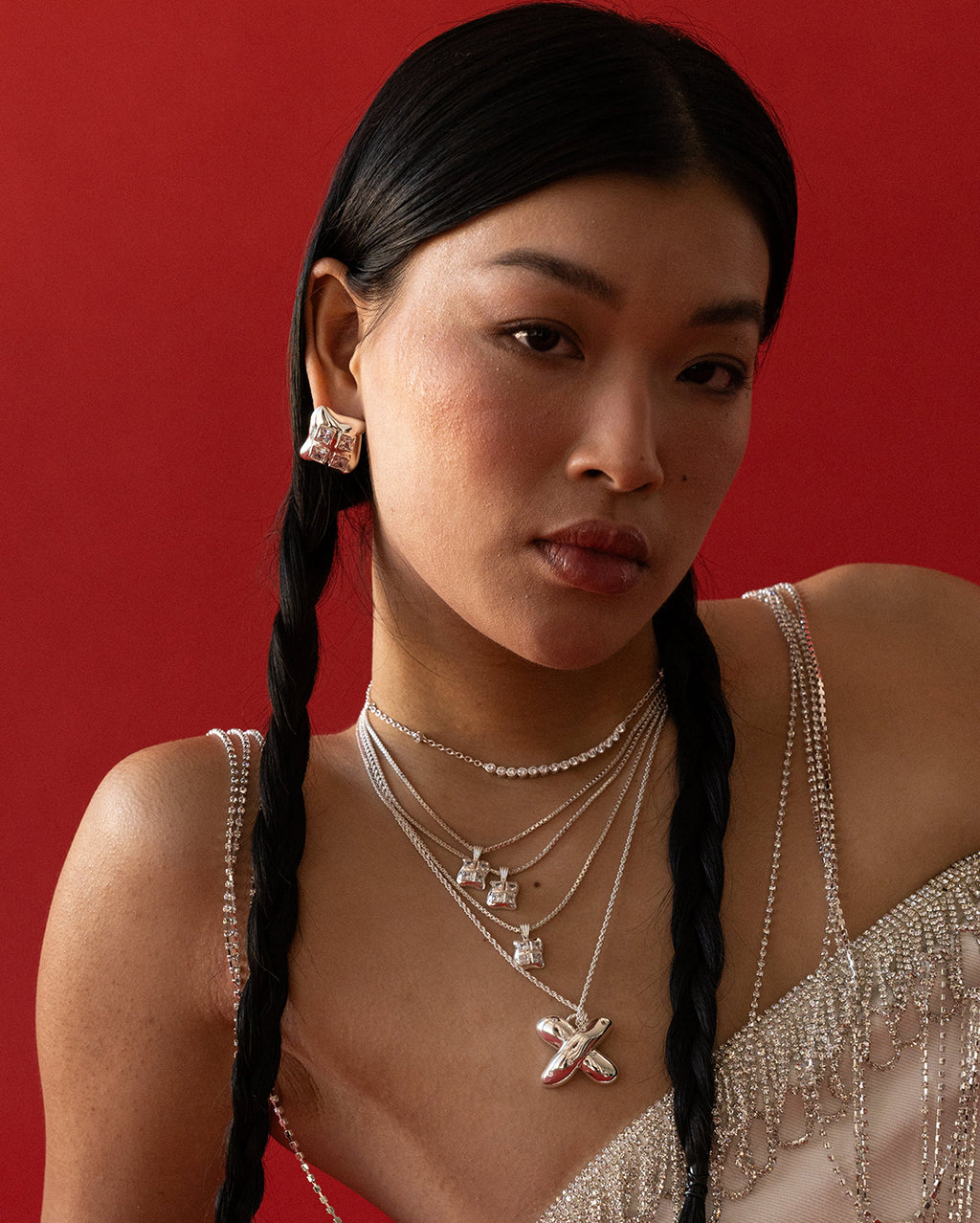 Ivy Necklace - Silver