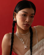 Ivy Necklace - Silver by Mountain and Moon - view 2