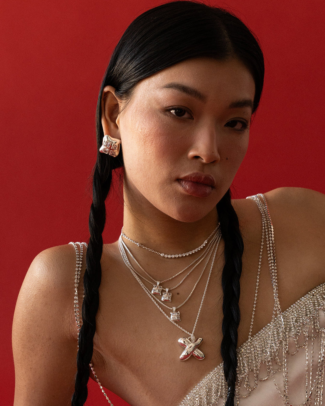 Ivy Necklace - Silver