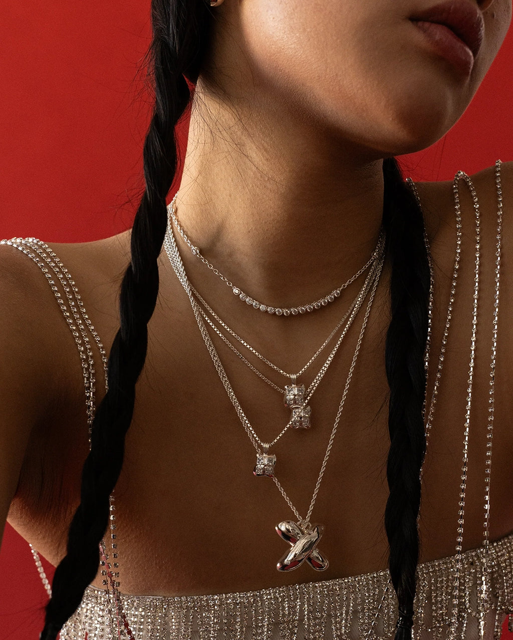 Ivy Necklace - Silver