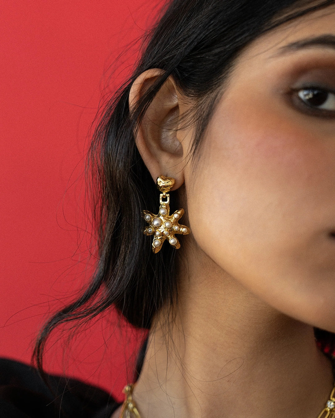 Pari Earrings - Gold