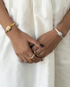 Nisha Ring - Mixed Metal by Mountain and Moon - view 3