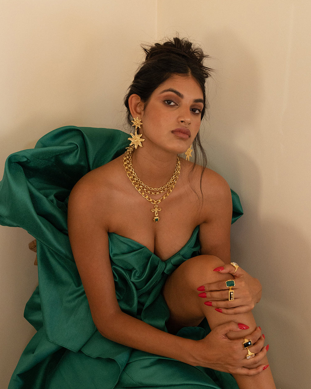 Mirabella Earings - Gold