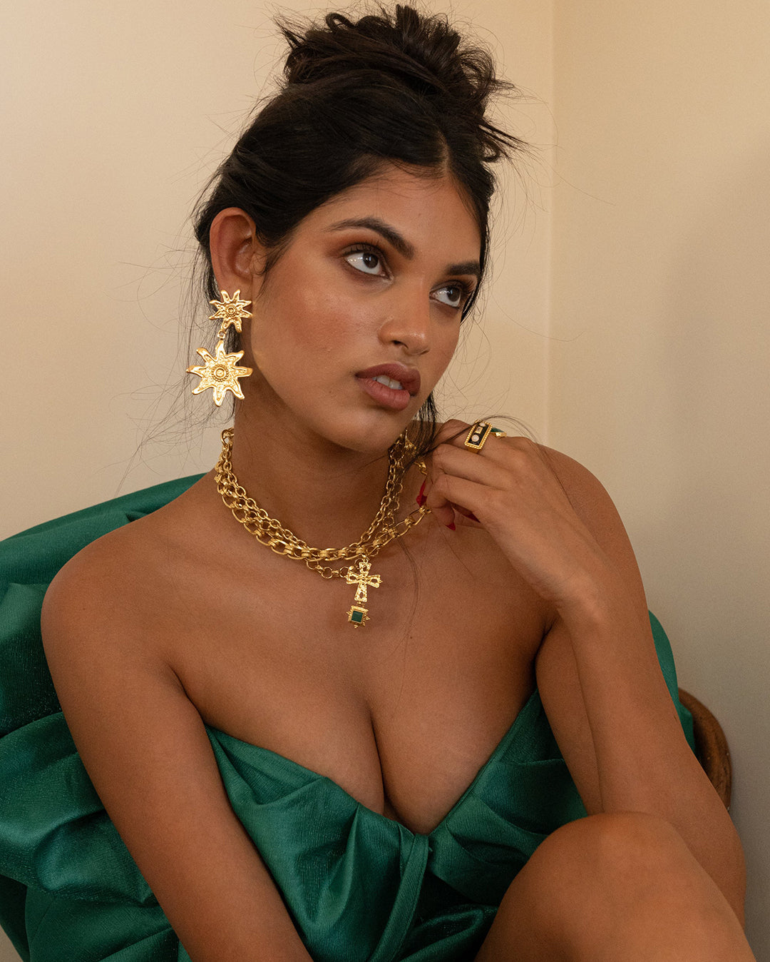 Mirabella Earings - Gold