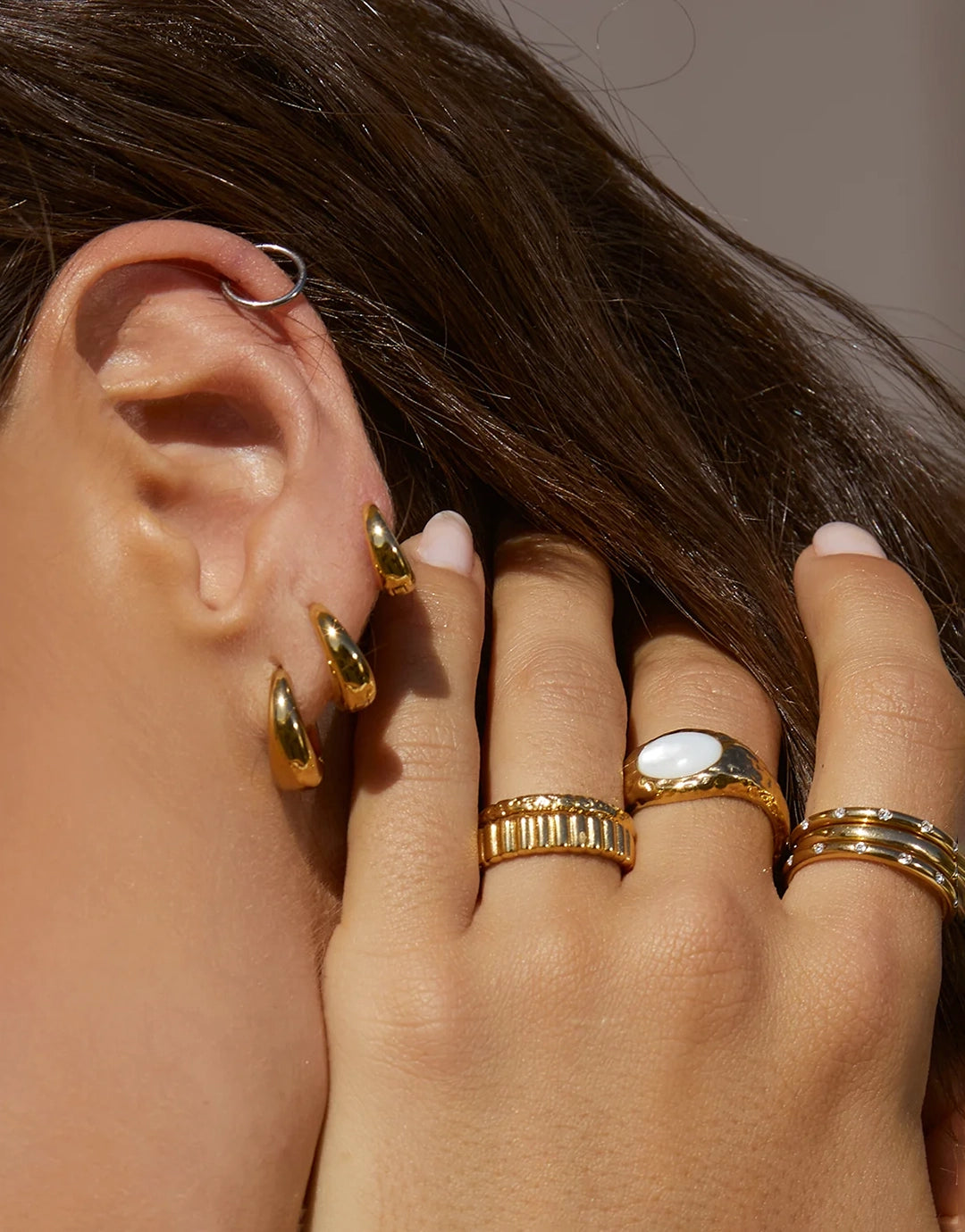 Max Gold Earrings