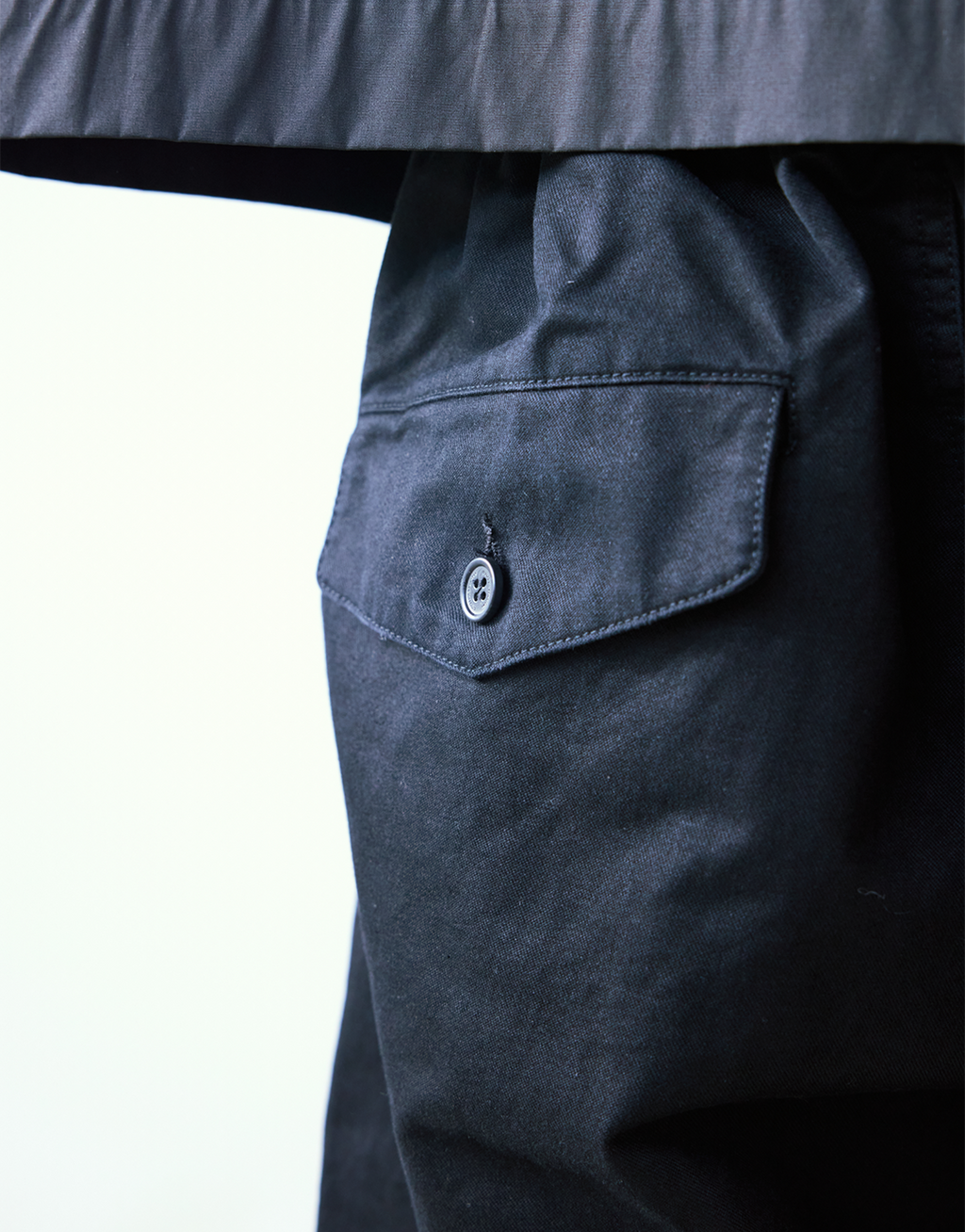 Hakama Pleated Pants - Black