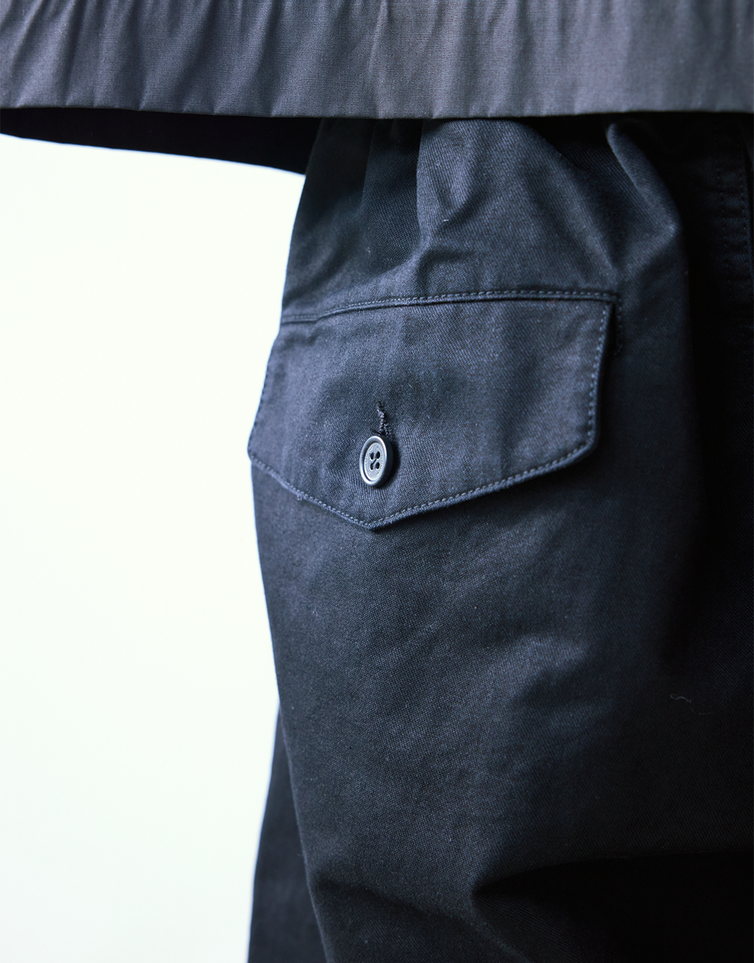 Hakama Pleated Pants - Black