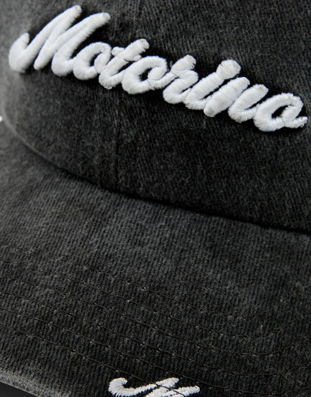 Washed Dad Cap - Black