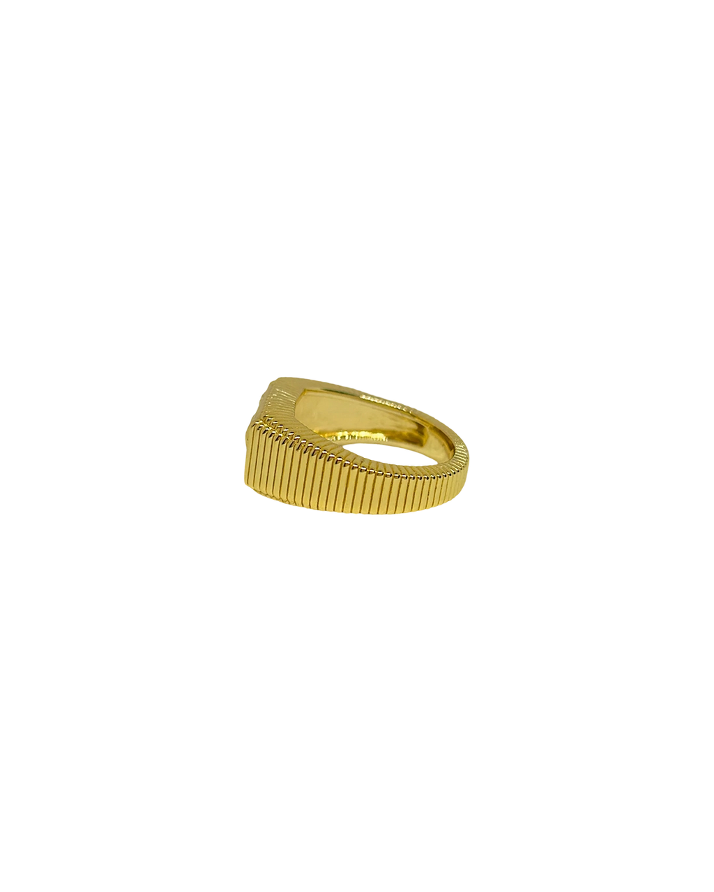 Nika Ring - Gold Pearl