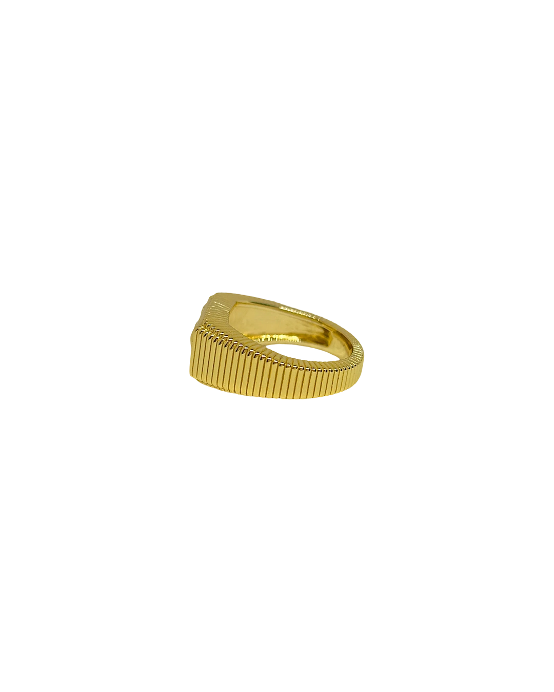 Nika Ring - Gold Pearl